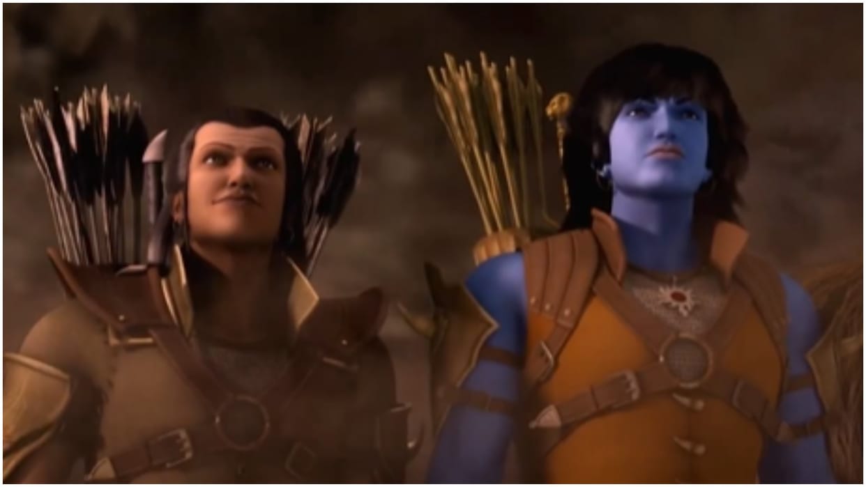 Animated movies Mahayoddha Rama Teaser released