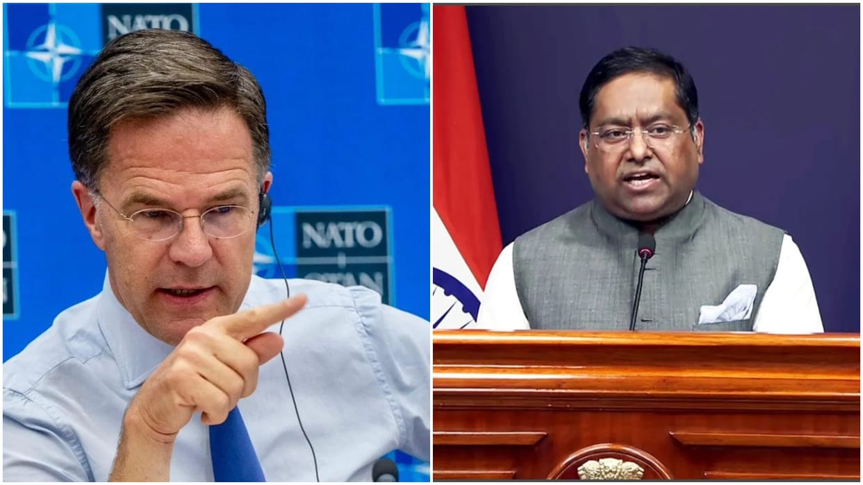 India bluntly told Rutte that PM Modi-Putin talk claims are baseless; NATO Chief should be cautious in future