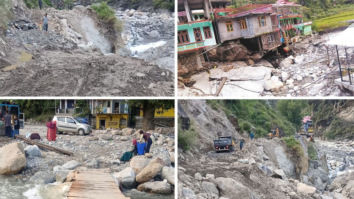 Many people are homeless affected have not yet received compensation six panchayats including Ganvi