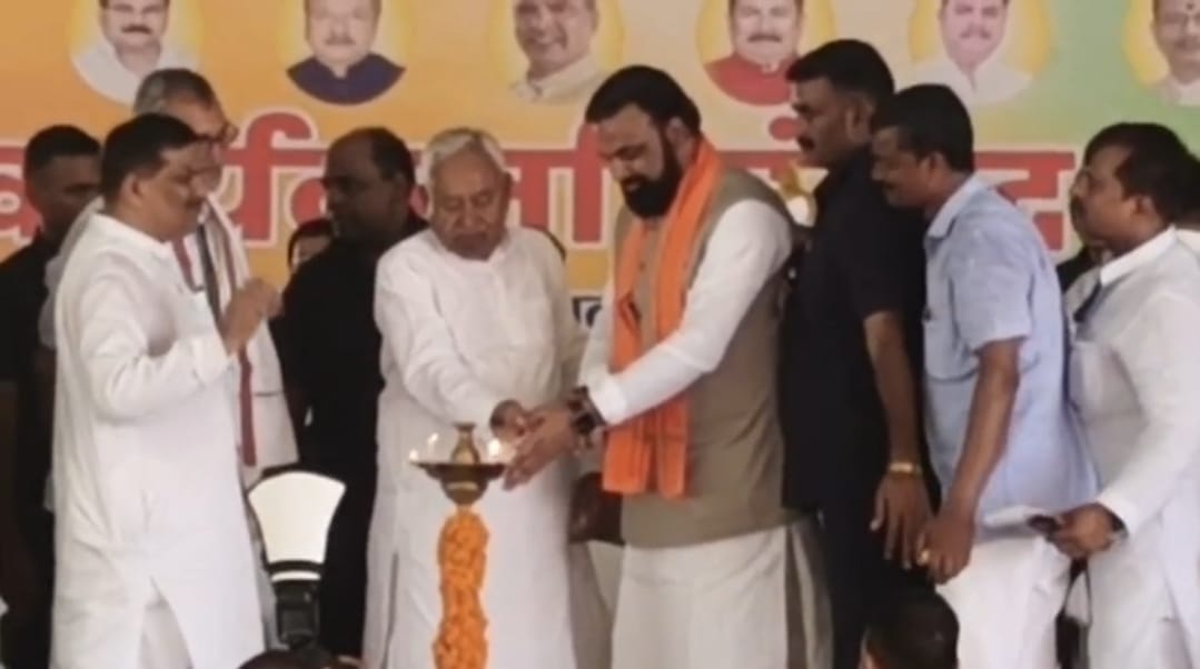 Bihar: CM Nitish said in Raghopur that work has been done on a large scale to eliminate unemployment.