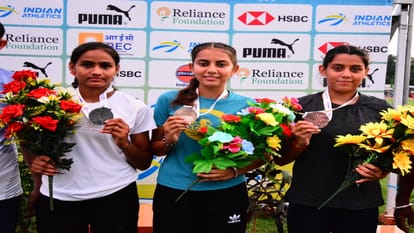 Junior Athletics Championship: UP dominates... wins 11 gold, 10 silver and three bronze medals