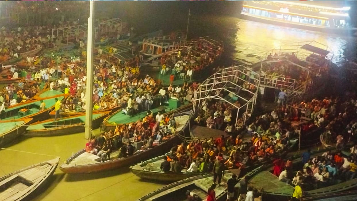 Boat services on Ganga commenced 7,000 people took boat rides on second day in varanasi