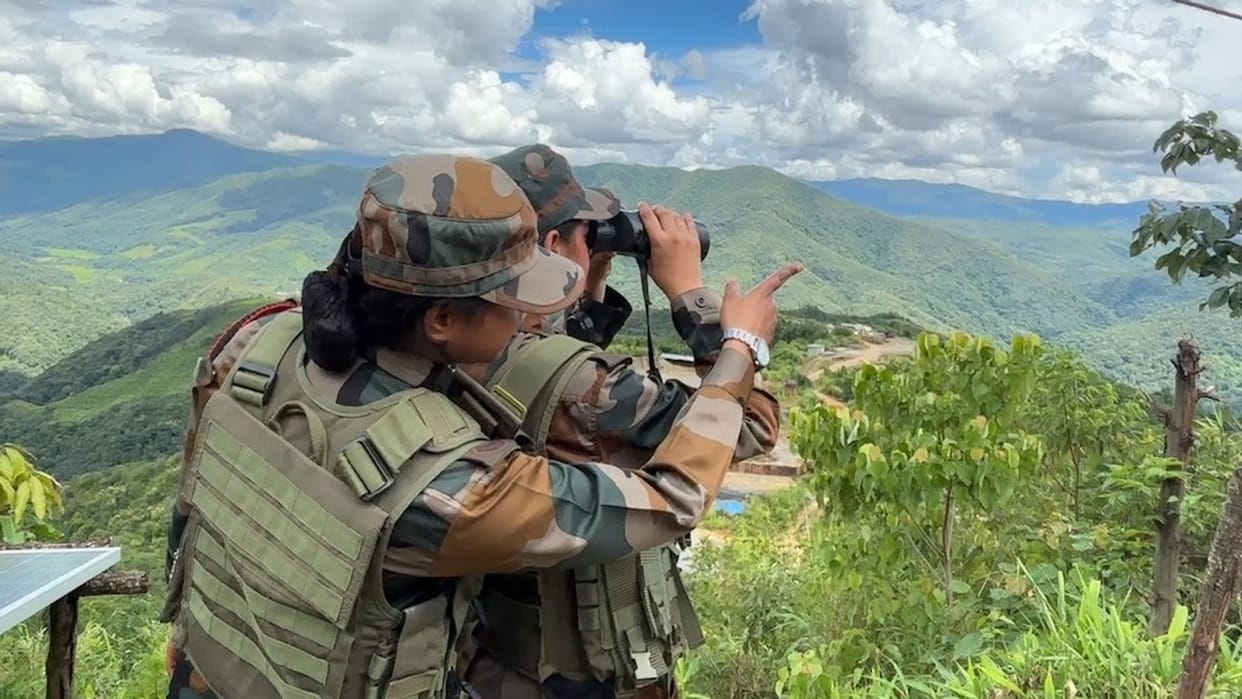 brave riflewomen of Assam Rifles deployed on India-Myanmar border in Mizoram capable all situations handling