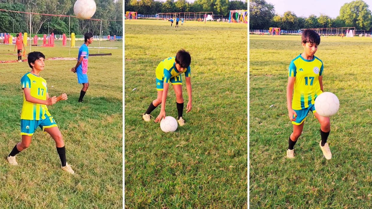 Never had shoes to wear won gold medal in National Football Championship Ritu success story