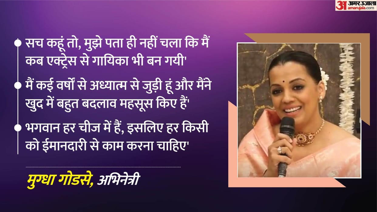 Mugdha Godse Exclusive Interview with amarujala actress talk about her music and singing Journey