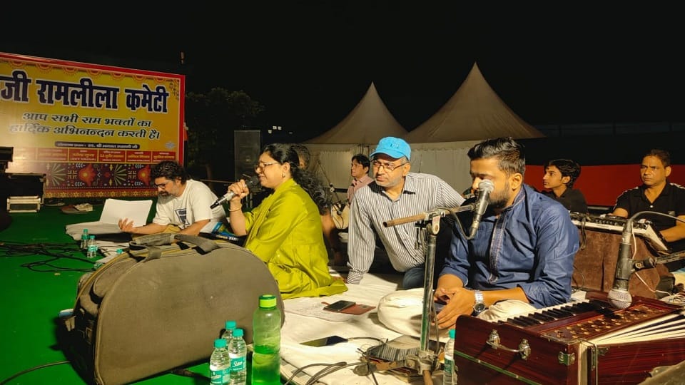 Muslim artists are actively participating in Delhi's Ramlila