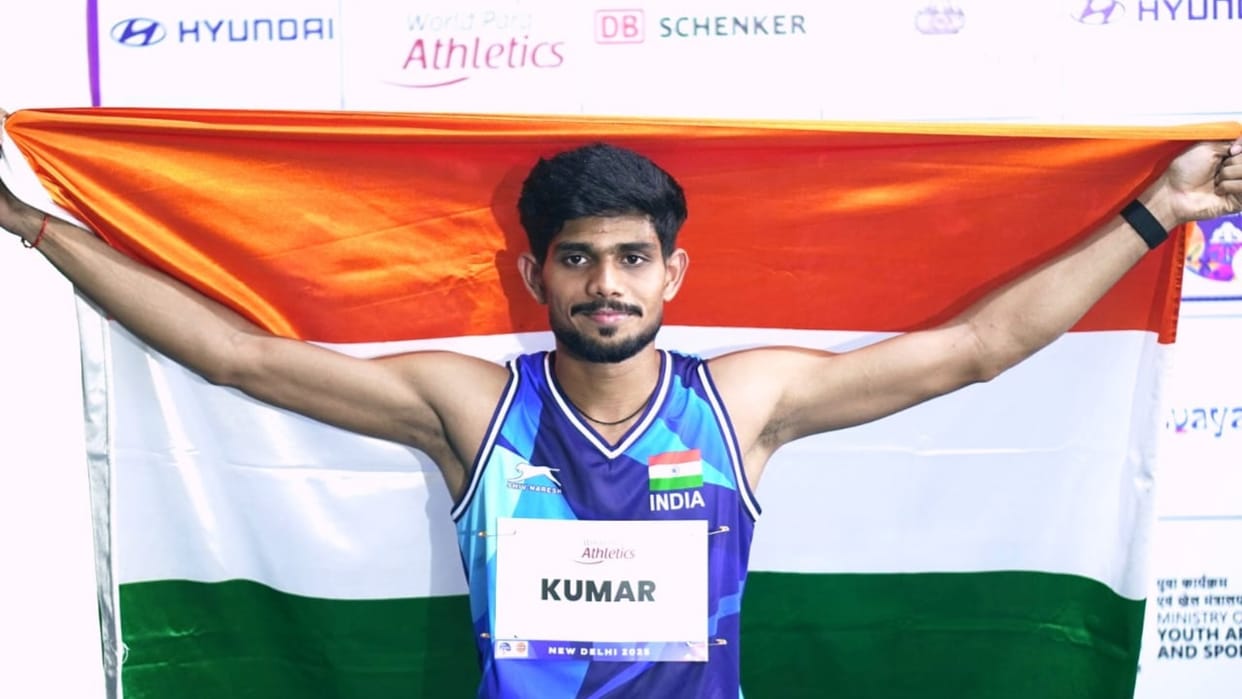 World Para Athletics Championships: High jumper Shailesh wins gold, Varun Singh Bhati wins bronze