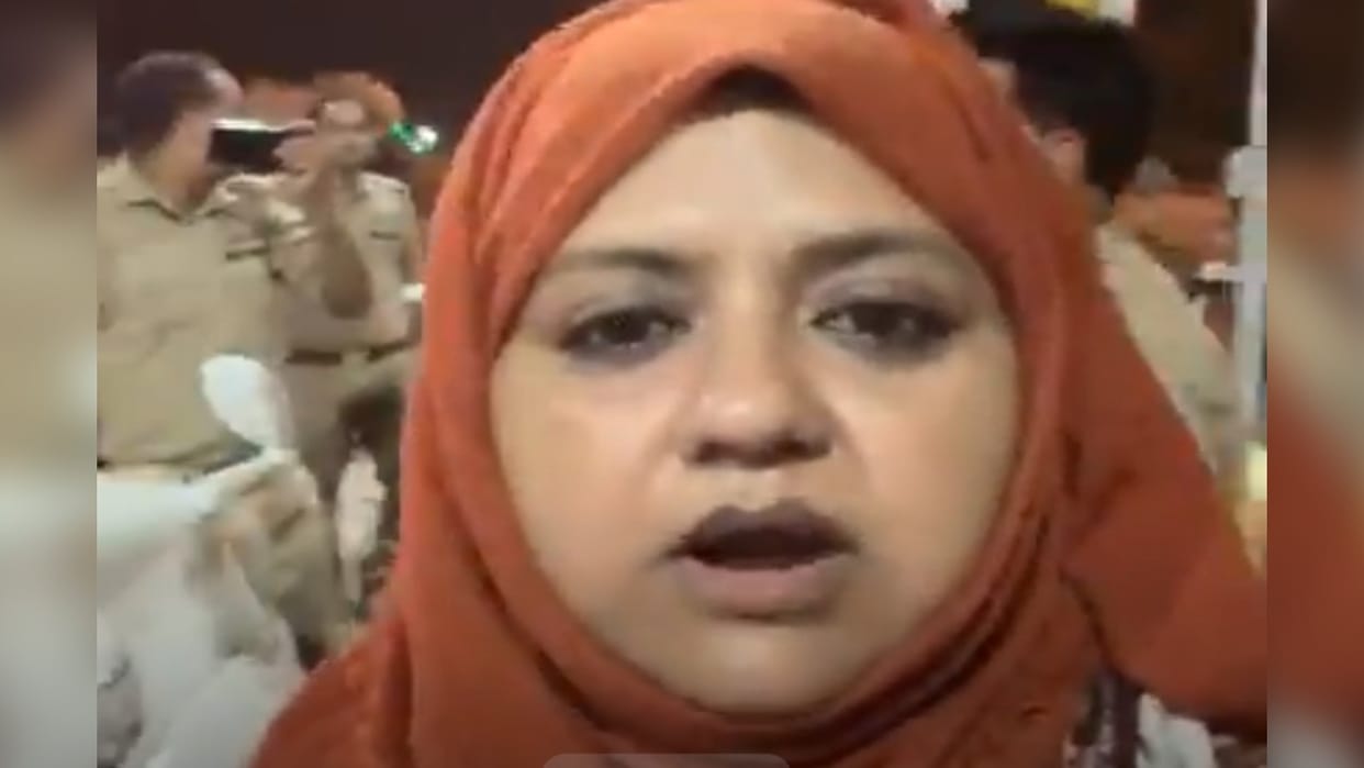 Lucknow: Sumaiya Rana files a complaint against Bihar CM and UP Fisheries Minister, demanding action.