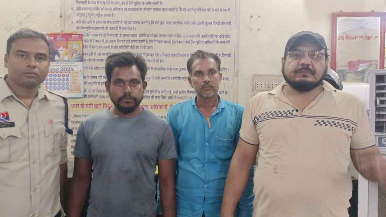 Police arrested three accused, including truck owner