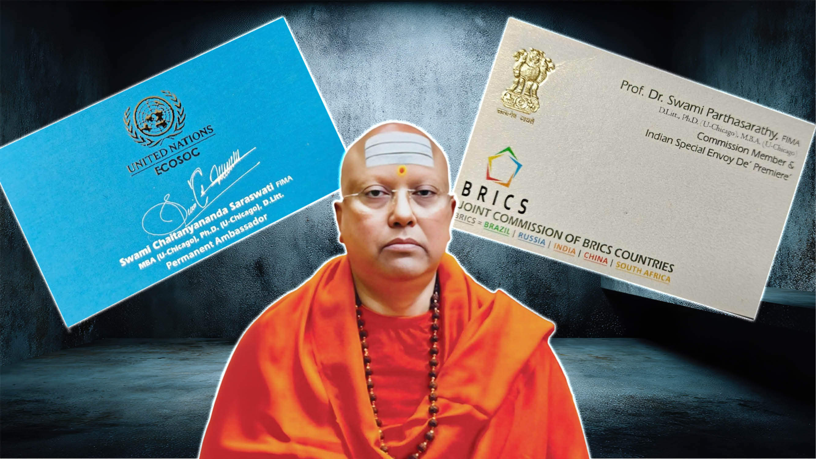 Chaitanyananda deleted chats from mobile phones and laptops