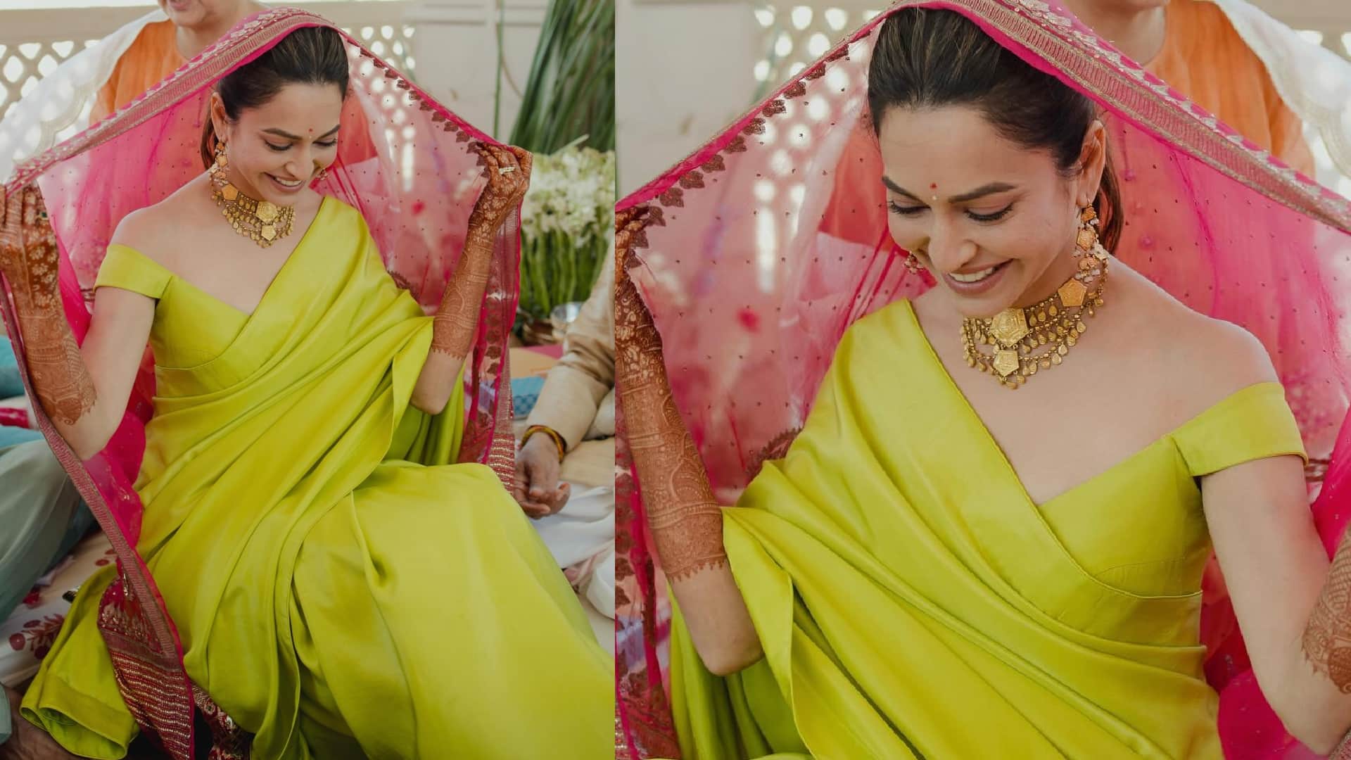 karwa chauth 2025 inspired look inspired by bollywood actress
