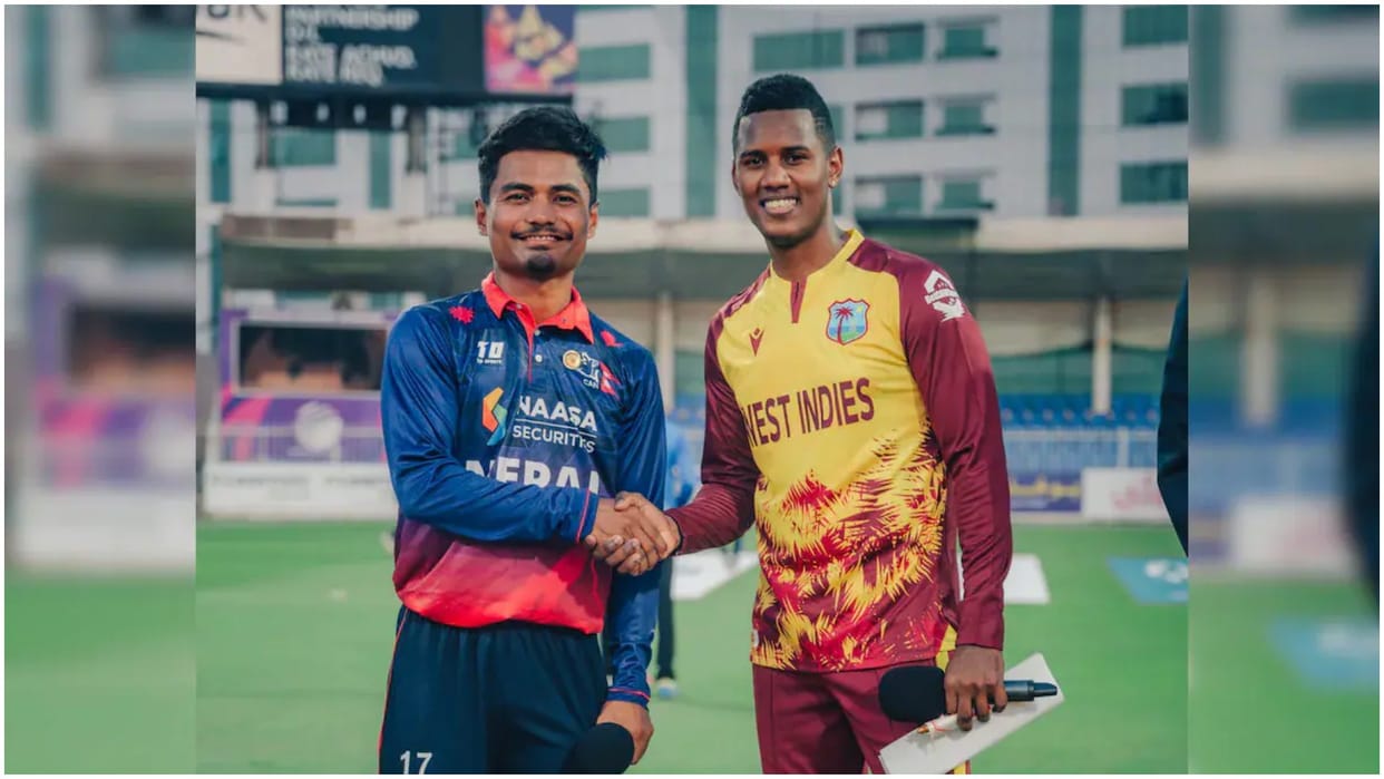 WI vs NEP Live Score: ICC T20 World Cup West Indies vs Nepal Today Match Scorecard and Result