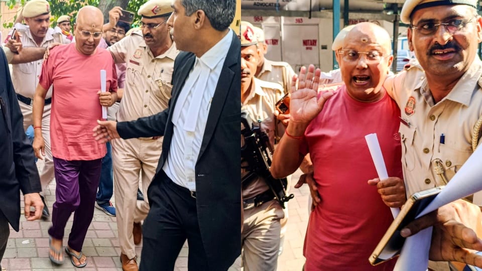 Delhi Ashram Case Swami Chaitanyanand Spends Sleepless Night in Lockup