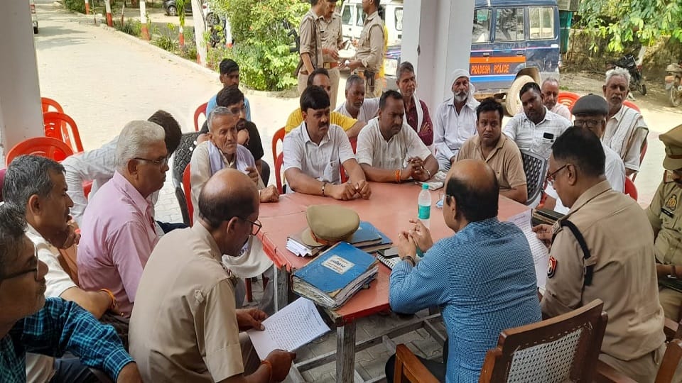 Kali Shobha Yatra in Chandaus