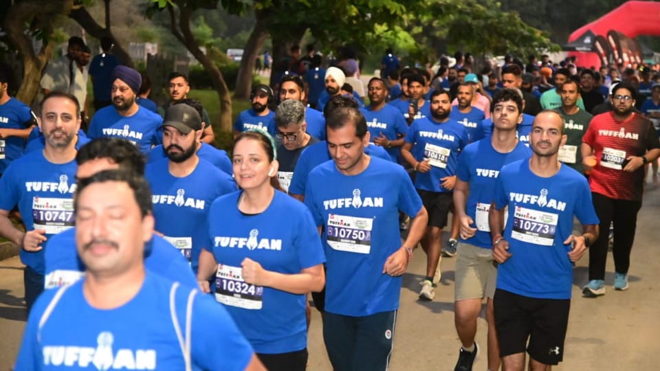 Tuffhman Half Marathon in Chandigarh people ran and gave message of fitness