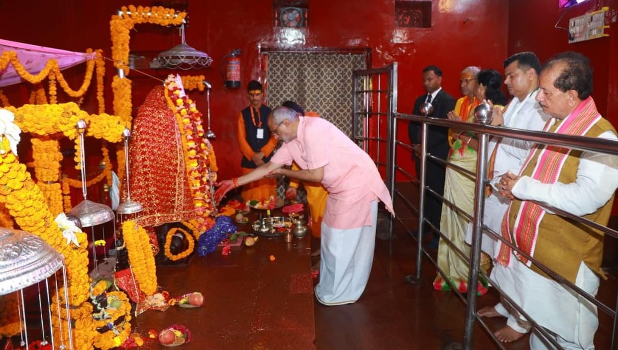 Muzaffarpur Bihar news : vice president come bihar today at chamunda devi temple muzaffarpur