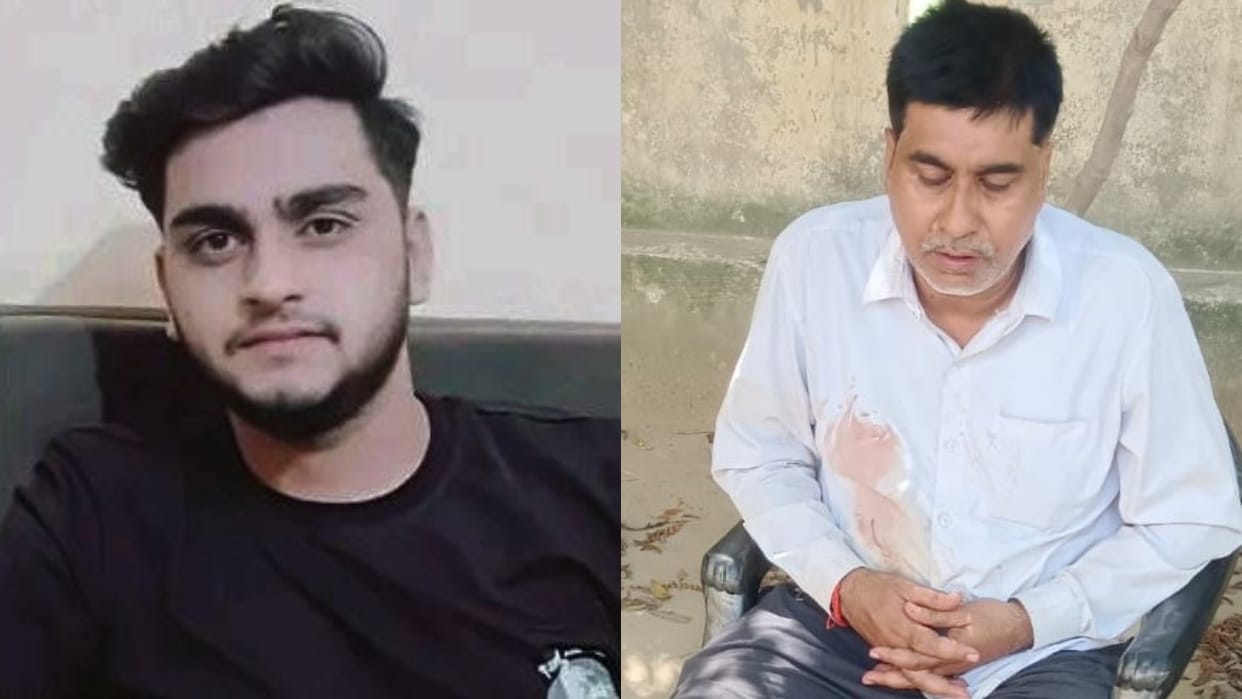 cloth merchant son dies in road accident in Shahjahanpur