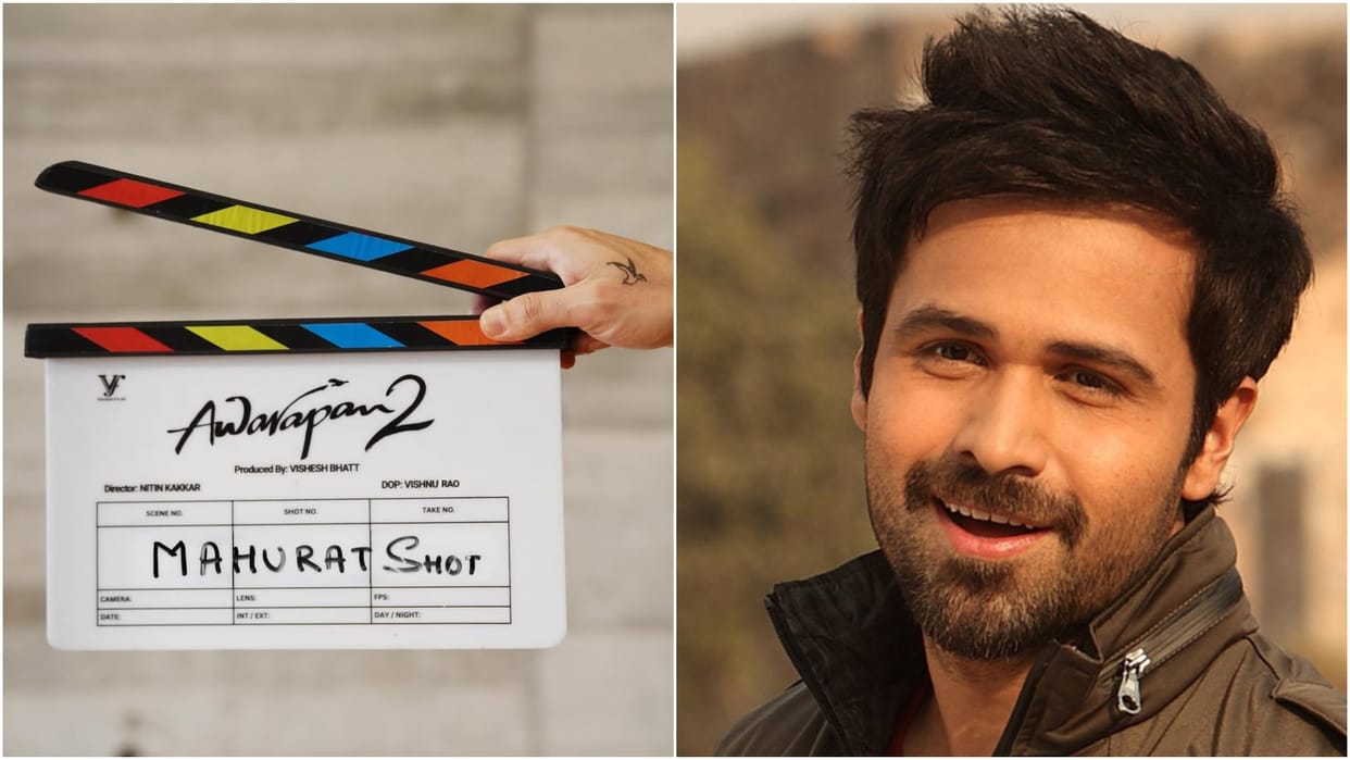 Emraan Hashmi Starts Shooting Of His Much Awaited Upcoming Movies Awarapan 2 Makers Shares Muhurt Shot Photo