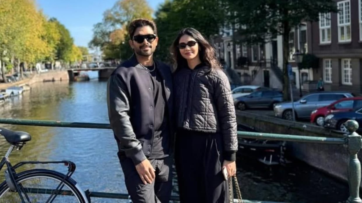 allu arjun wishes wife Sneha Reddy happy birthday see photos
