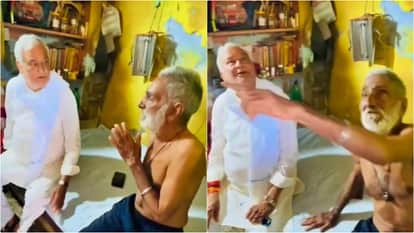 Bikaner Kirori Lal Meena Meets Old Friend Narayan After Years Emotional Reunion During Emergency Memories