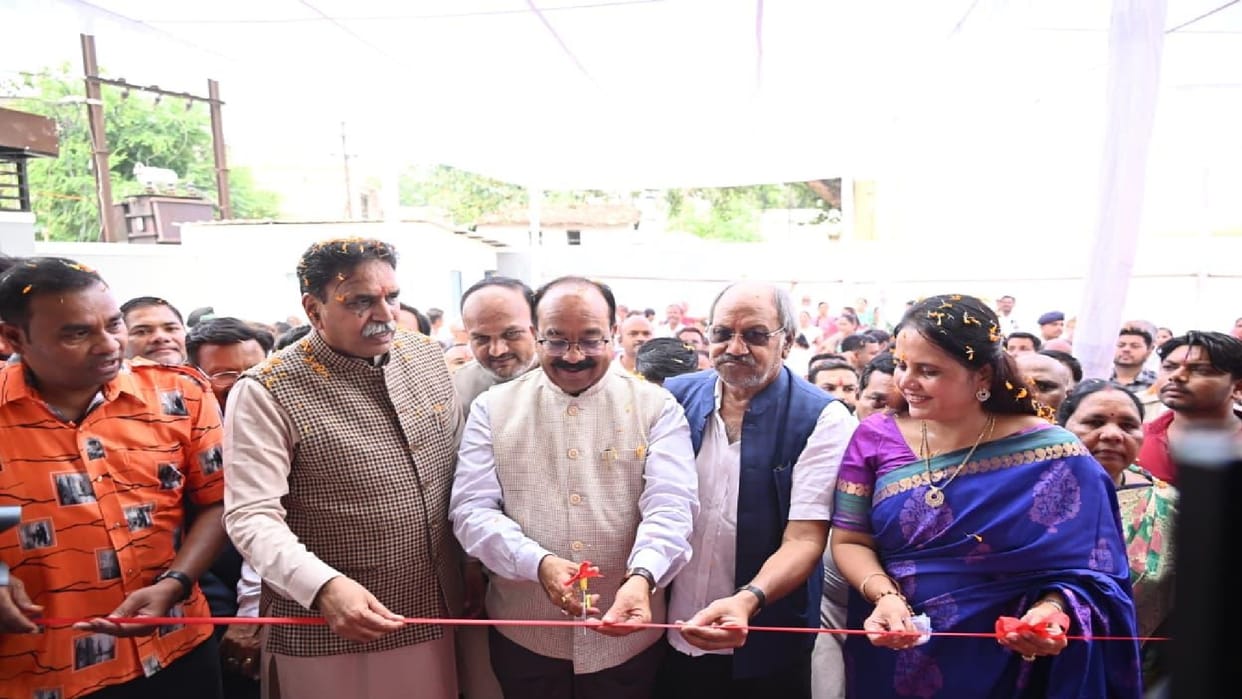 Three overpasses built in Raipur at a 117 crore cost, Deputy CM Arun Sai foundation stone