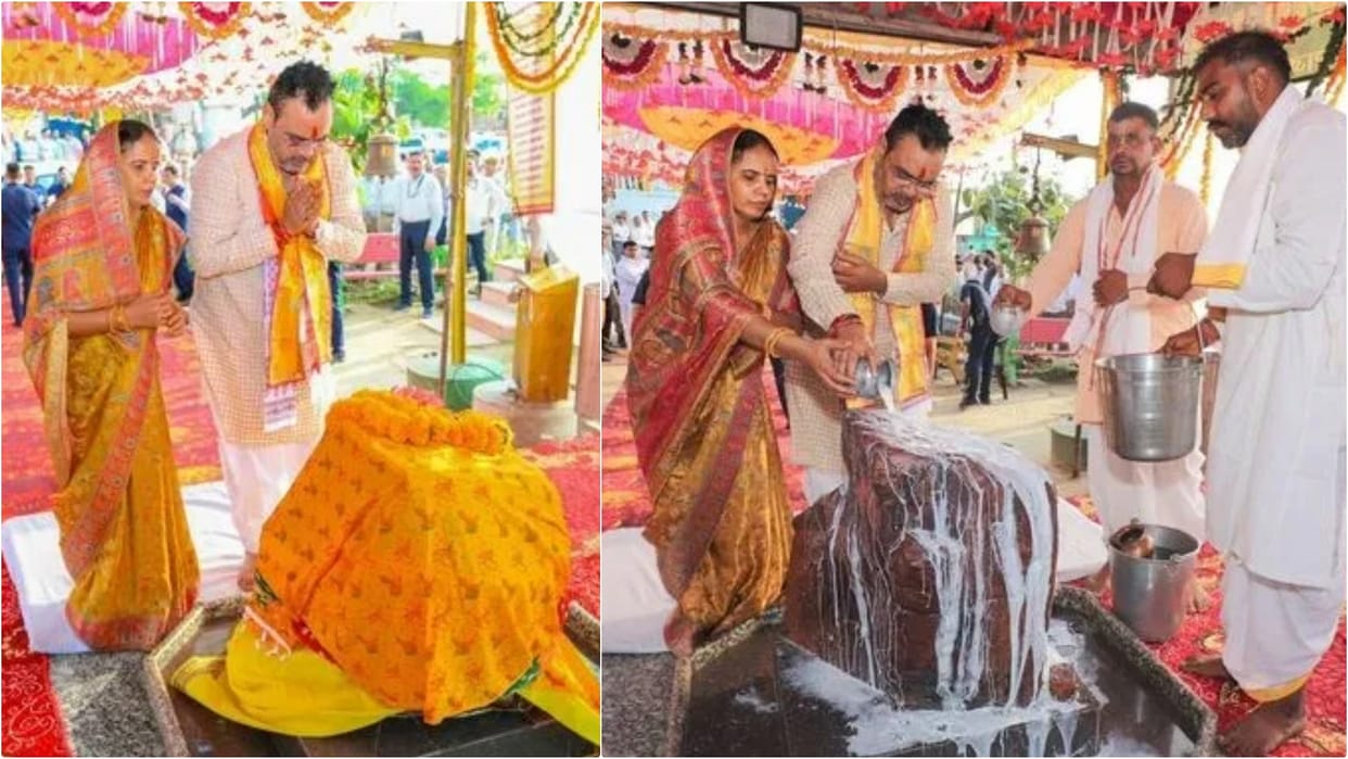 CM Bhajanlal Sharma’s Spiritual Discipline: Fasting, Devotion and Public Service during Navratri