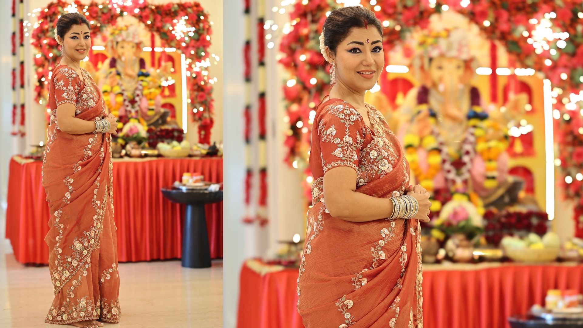 Dussehra 2025 try these ethnic looks inspired by debina bonnerjee