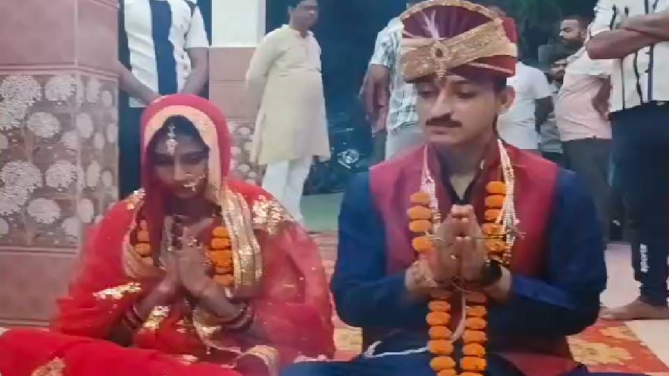 Falaknaaz converted to hindu and tied knot with her lover in Hanuman temple In RaeBareli
