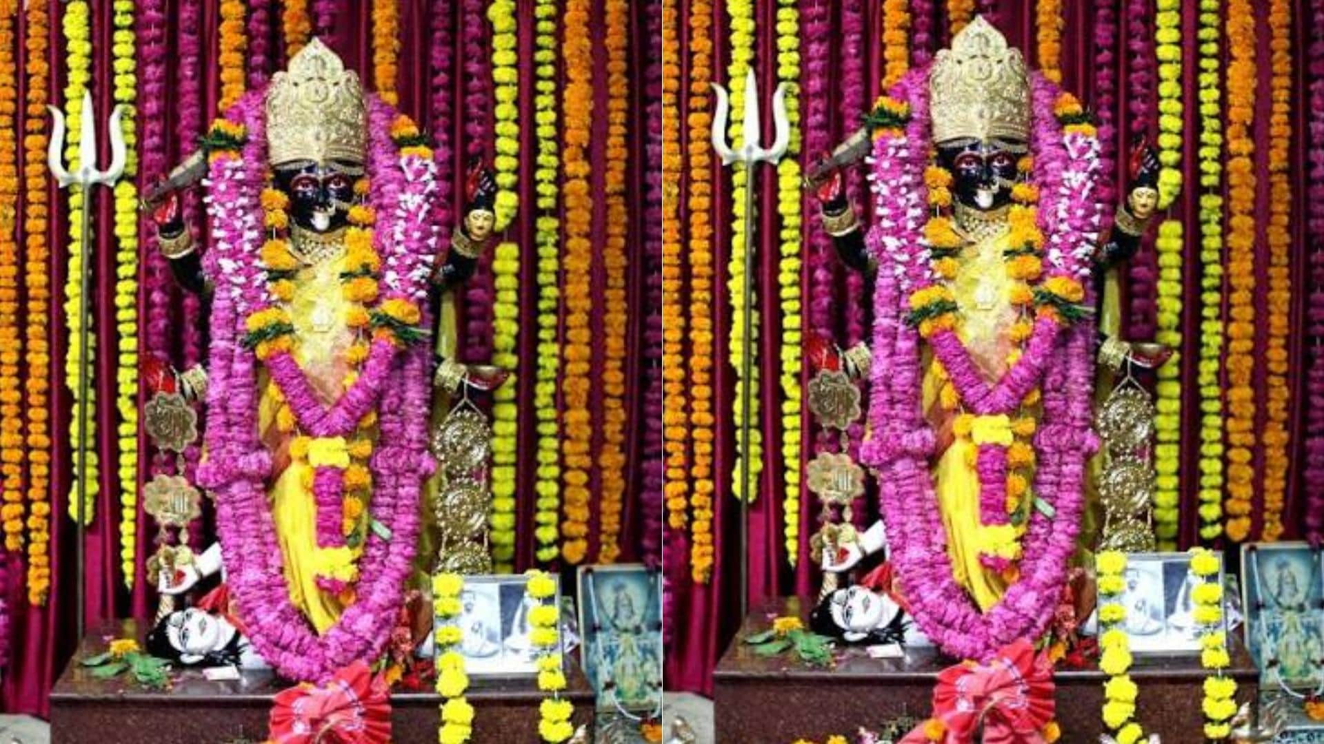 Indore's Shakti Sthal: The Bengali community has been celebrating the public Durga festival for 98 years