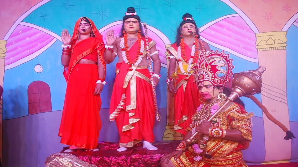Meerut: Hanuman met Shri Ram in the form of Brahmin, the staging of friendship with Sugriva touched the hearts