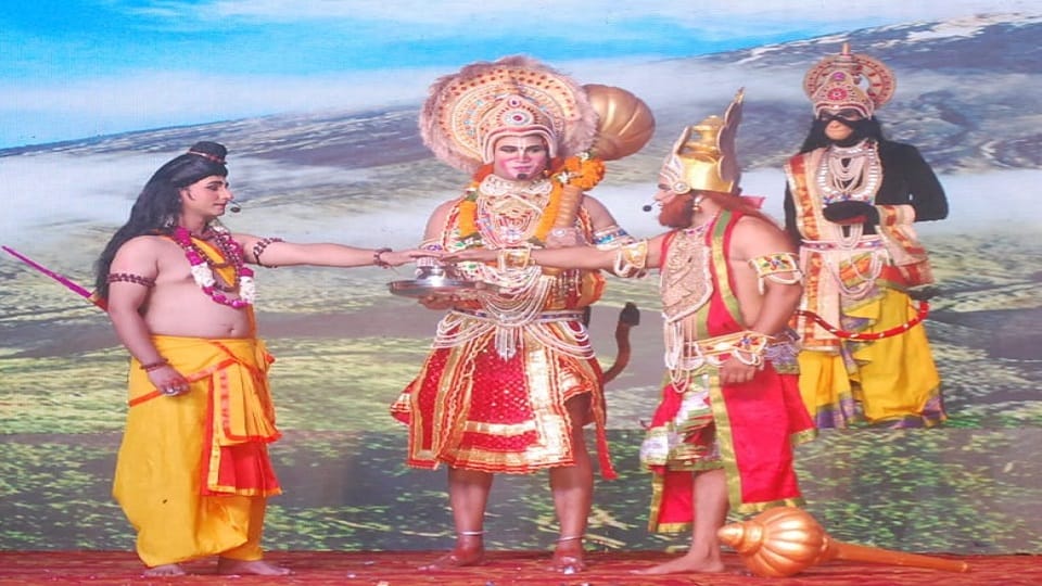 Meerut: Hanuman met Shri Ram in the form of Brahmin, the staging of friendship with Sugriva touched the hearts