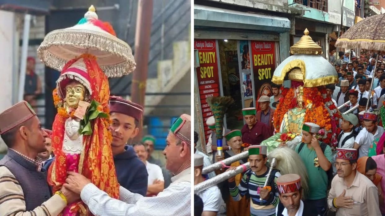 International Kullu Dussehra Dev Maha Kumbh gods and goddesses left for Kullu