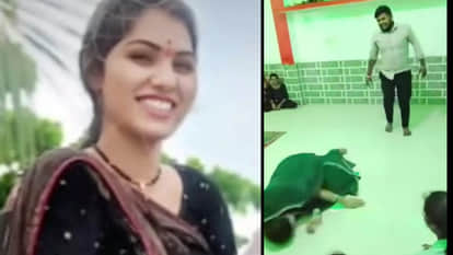 Shocking: A woman dancing Garba with her husband suffered a heart attack