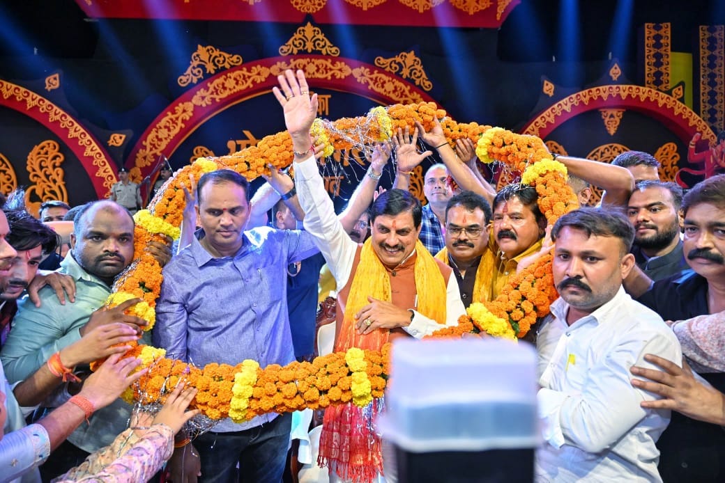 MP News: CM Dr. Yadav said – Navratri festival is a medium to worship together and promote harmony