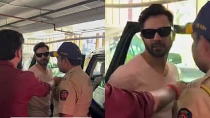 Varun Dhawans driver accused of rash driving and abusing a man in viral video