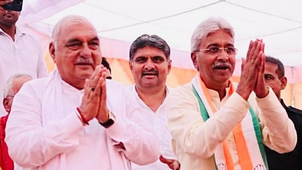Bhupinder Singh Hooda Leader of Opposition in Haryana Congress Rao Narendra becomes State President