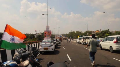 Delhi CM Rekha inaugurated the Nand Nagri flyover