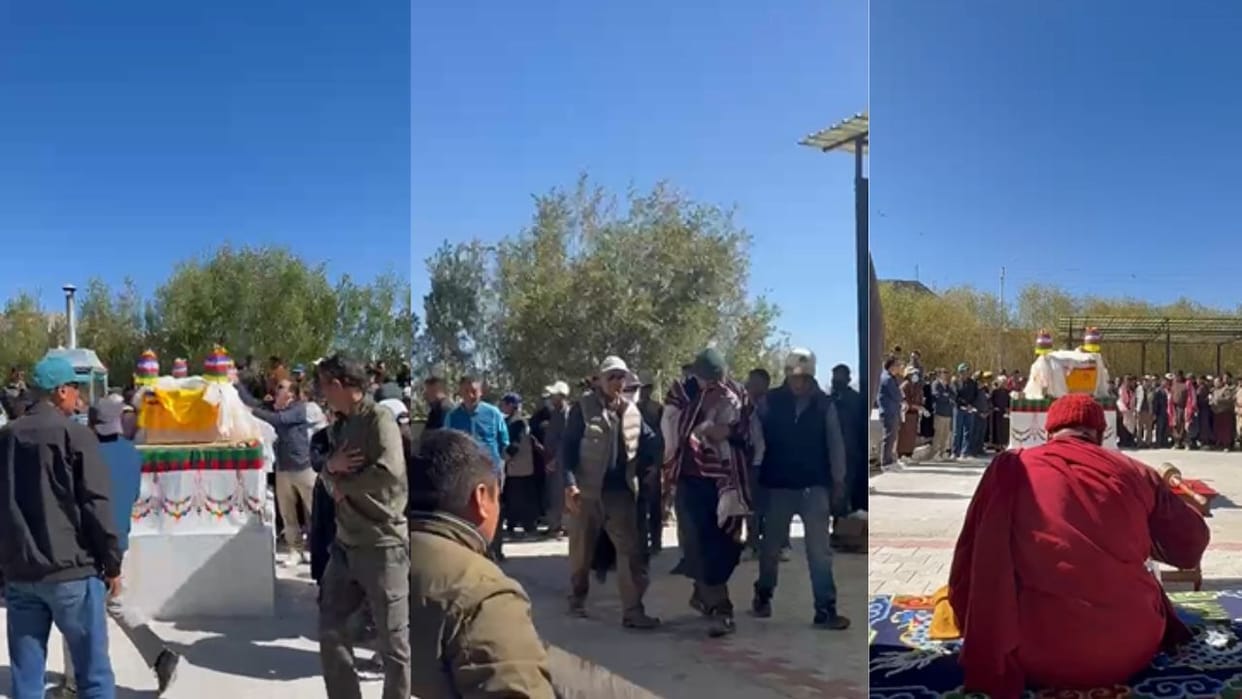 The family of Thachin, who was killed in Leh, questioned the police action.