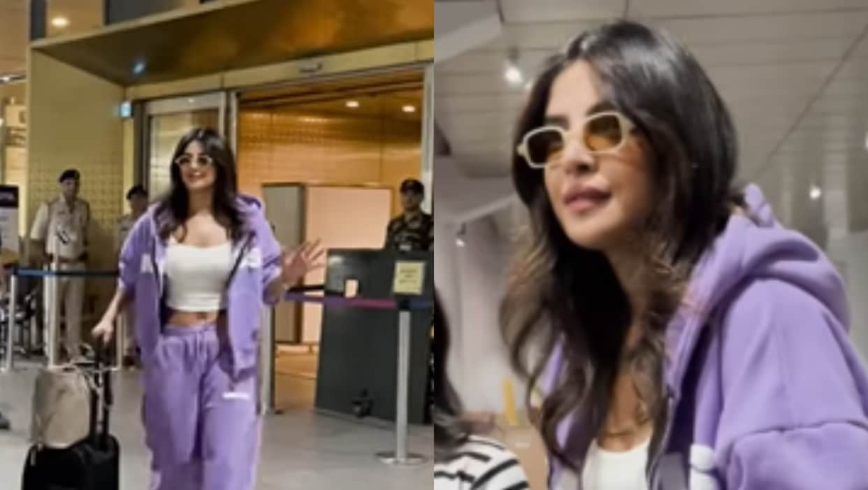 Priyanka Chopra Dressup Look Praise By Fans Actress Reached In Mumbai