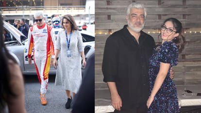 पत्नी और बेटी के साथ अजित कुमार