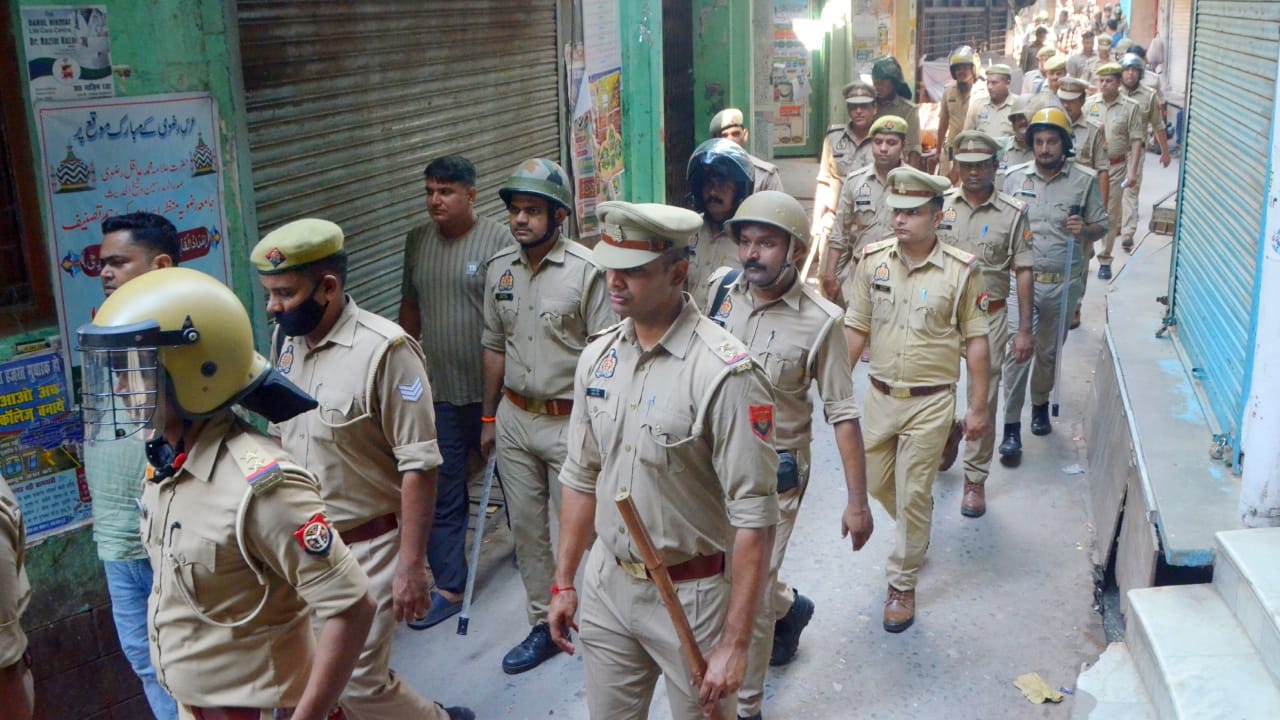 Bareilly violence Drones monitor sensitive areas Section 163 imposed until 25th November in Bareilly