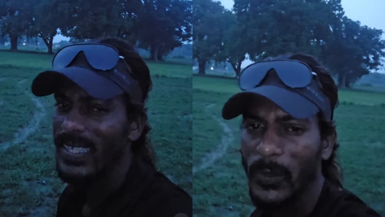 A boy in a field created a stir on social media by imitating the sound of peacock Video goes Viral on Internet