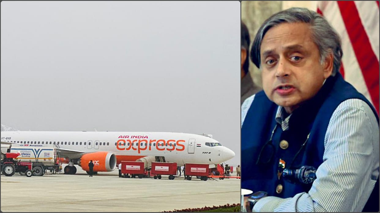 Shashi Tharoor flags concerns over AI Express plans to curtail Kerala flights, News in Hindi