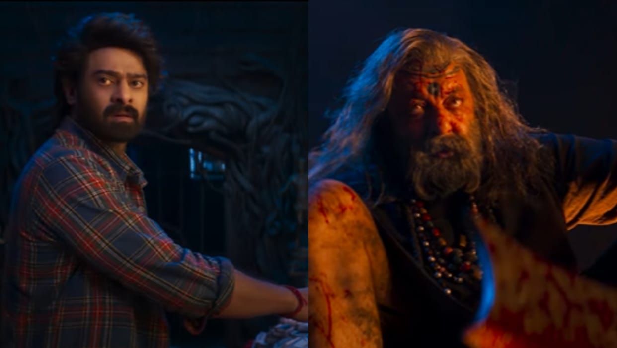 Prabhas Horror comedy movie the raja saab trailer out sanjay dutt nidhi agarwal
