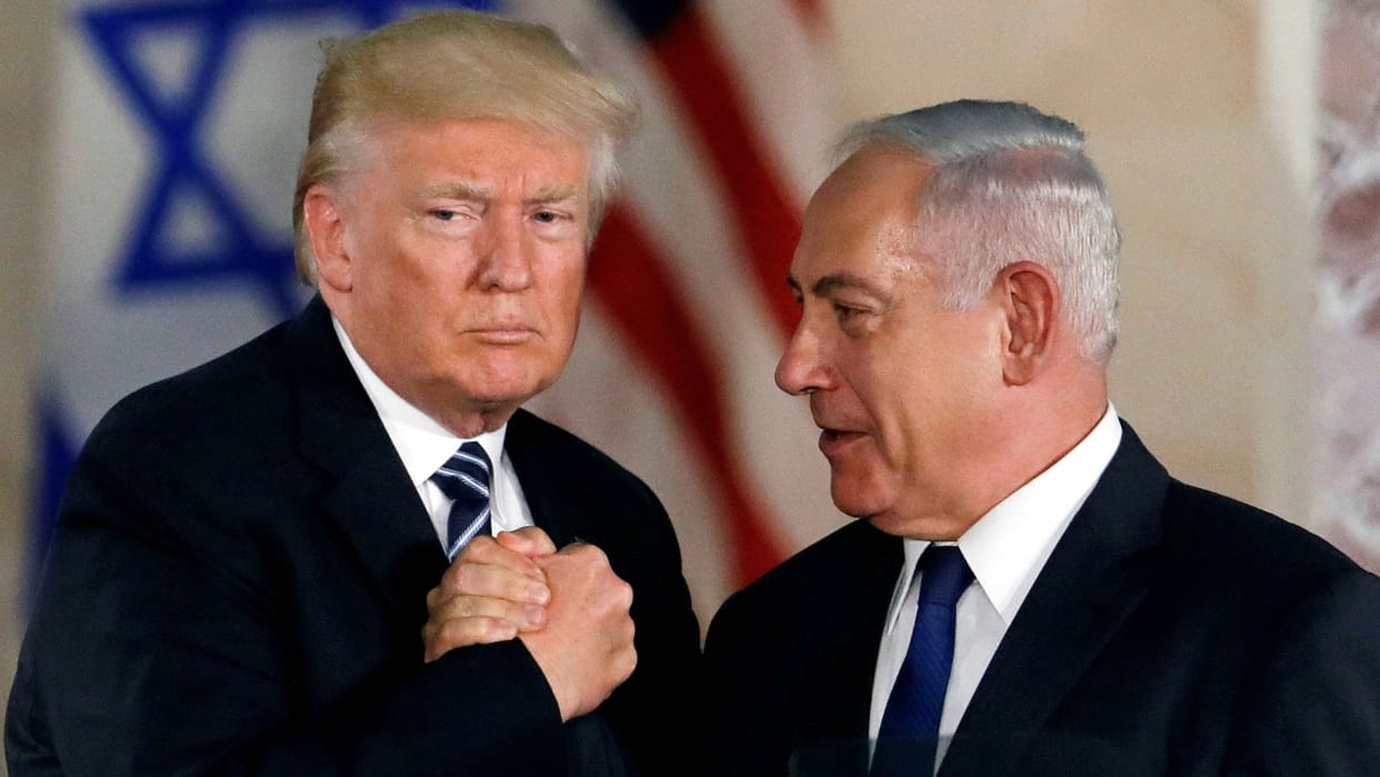 US Israel PM Netanyahu arrives White House to meet Trump will talks held on ceasefire in Gaza