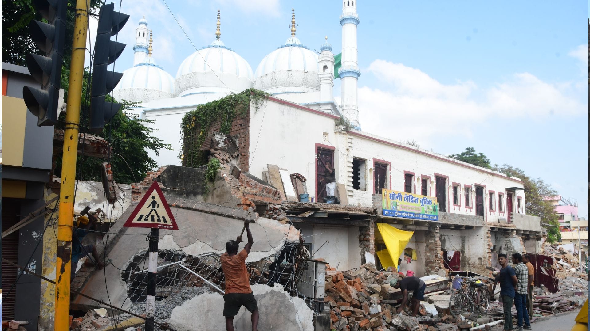 bulldozer action to Padma Shri Olympian Mohammad Shahid including homes of 13 people in Varanasi