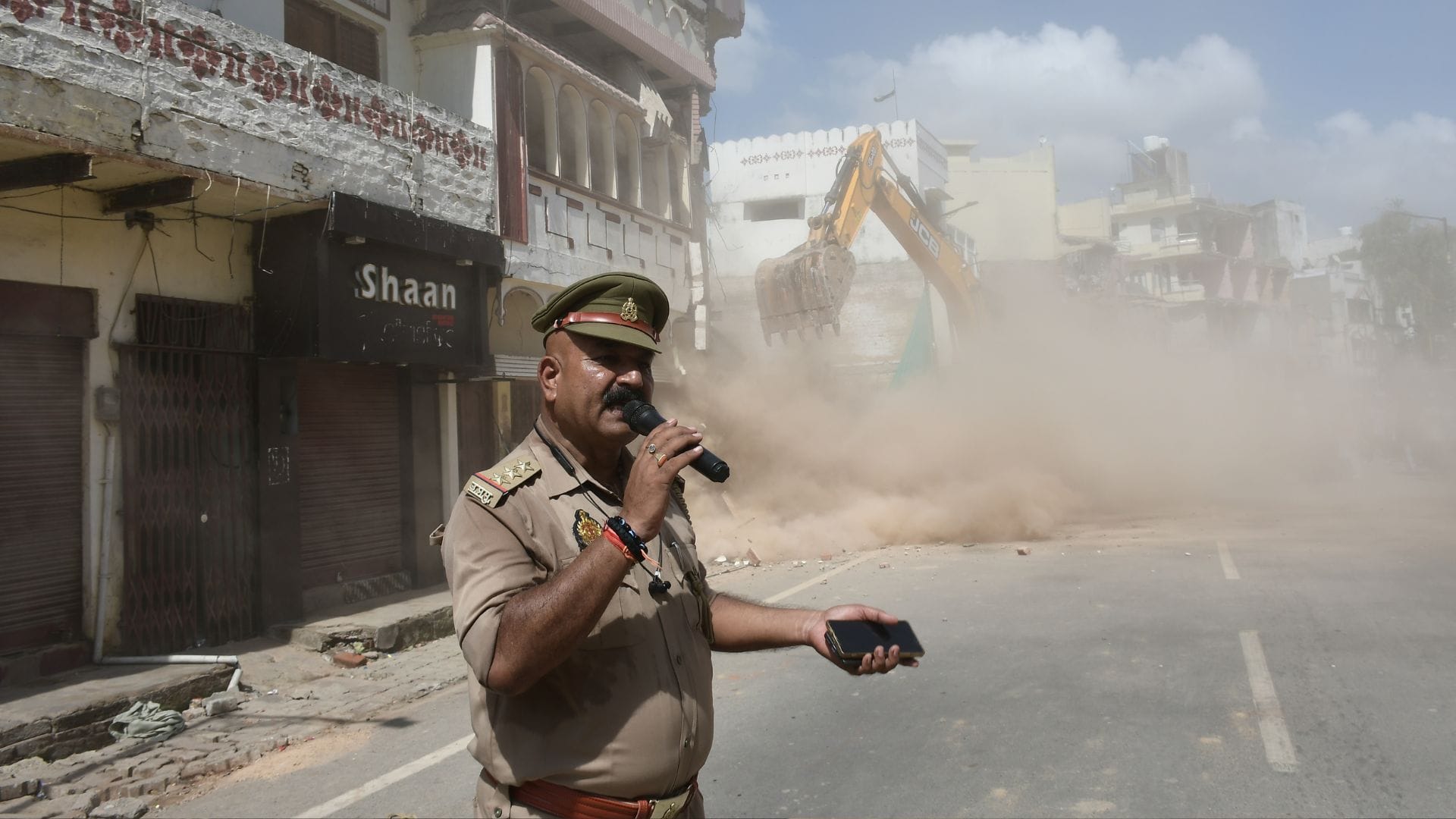 bulldozer action to Padma Shri Olympian Mohammad Shahid including homes of 13 people in Varanasi