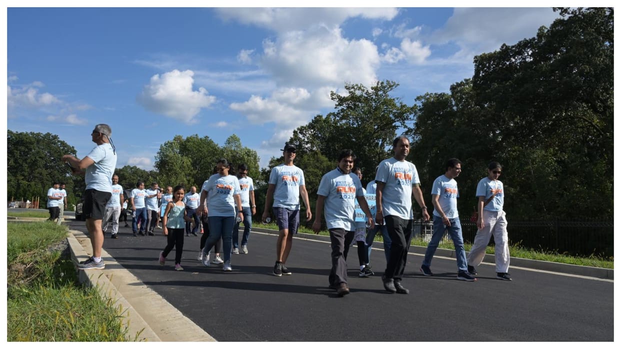 Viksit Bharat Run by Indian Consulate in Houston london draws over thousands participants