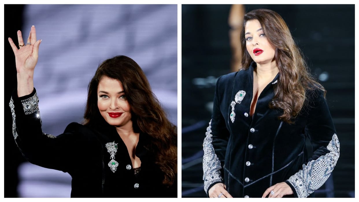 Aishwarya rai bachchan do ramp walk in paris fashion week 2025