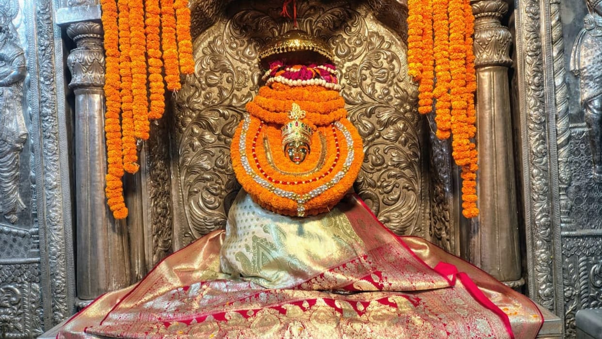 Maa Annapurna Mandir golden Darshan for five days in varanasi